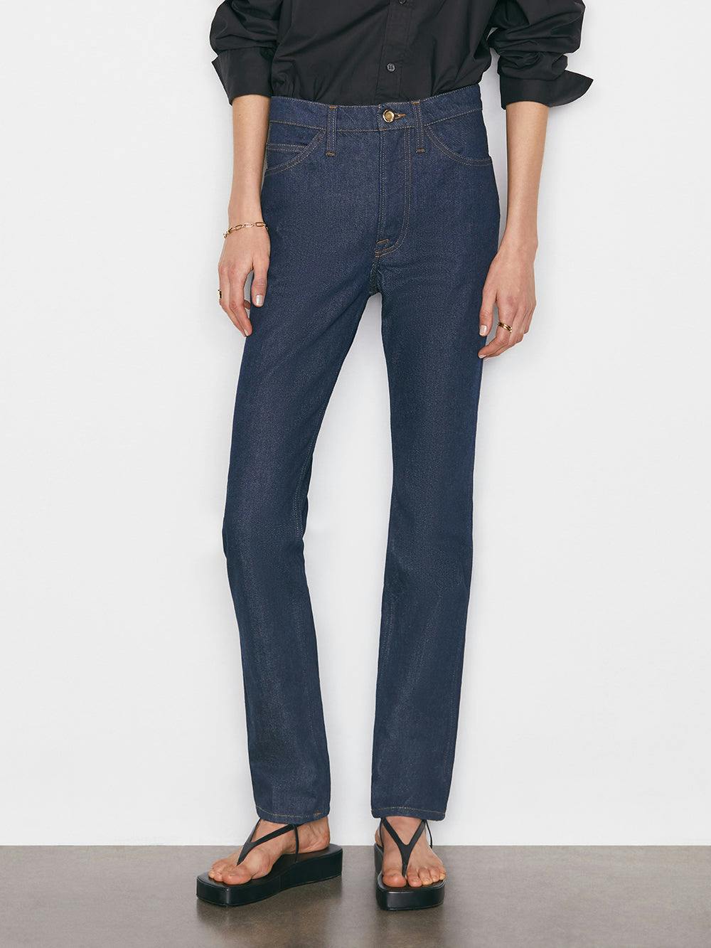 jeans front view